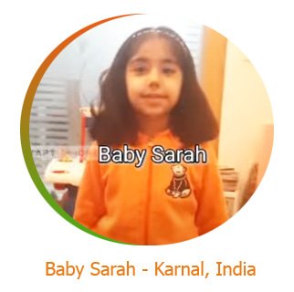 Baby Sarah Dental Treatment