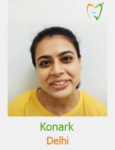 dental patient konark smile makeover by dr ujjwal gulati