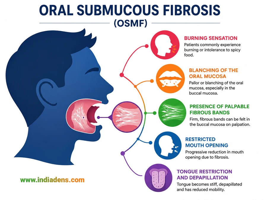 5 Common Symptoms of OSMF