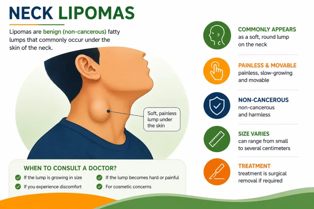 neck lipomas